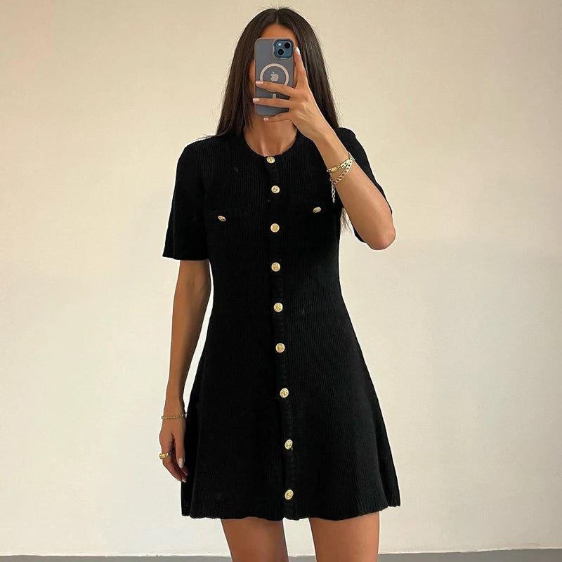 Elegant Sweater Dress
