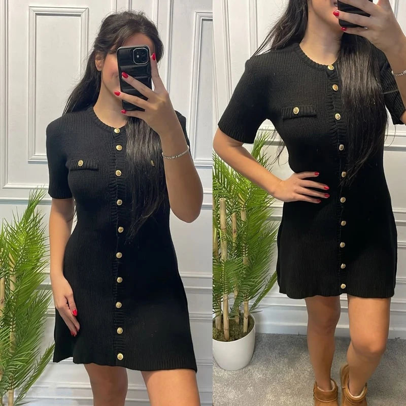 Elegant Sweater Dress