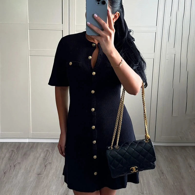 Elegant Sweater Dress