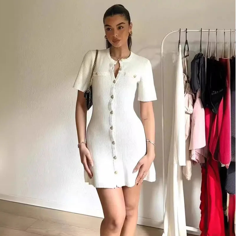 Elegant Sweater Dress